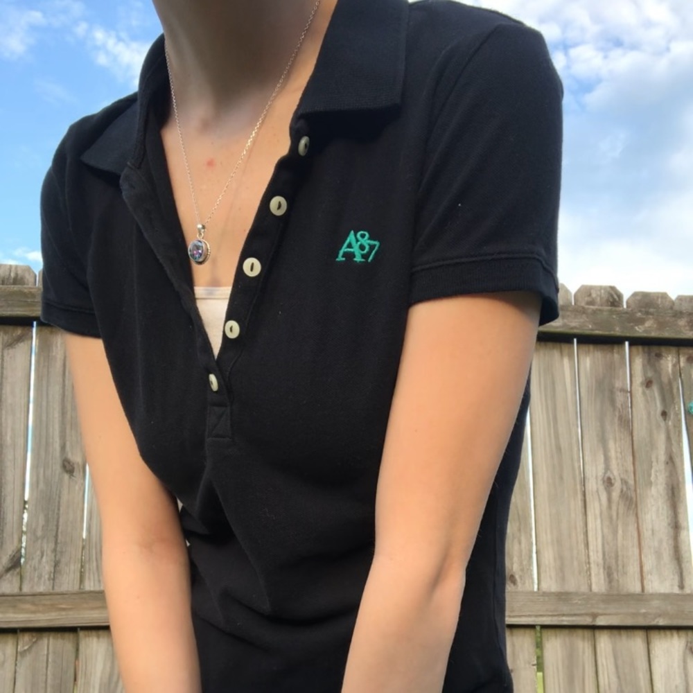 Vintage Y2K Aéropostale Polo Button Up Top